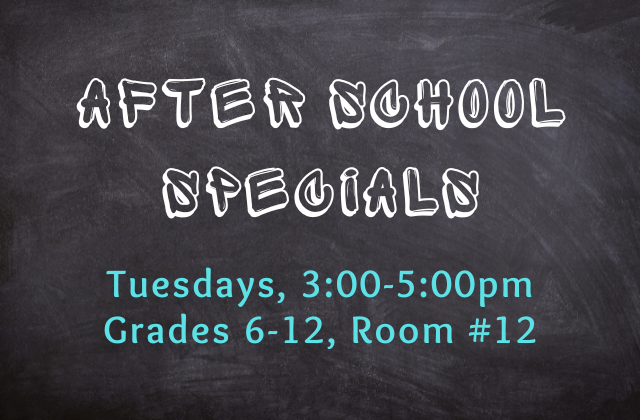 Youth After School Specials - First United Methodist Church Northville