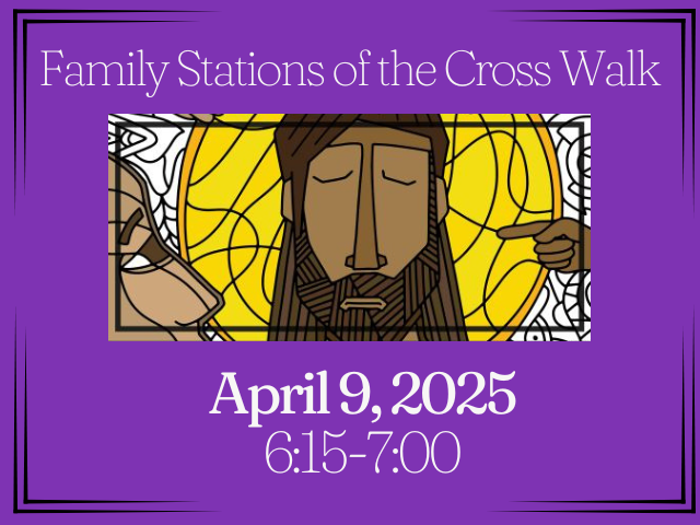 Family Stations of the Cross Walk